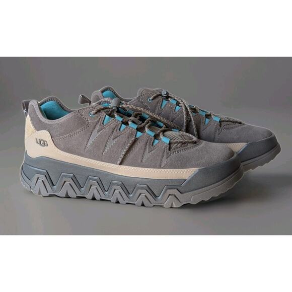 UGG Captrail Waterproof Low Sneakers Thunder Cloud Antilope Men's Size 11 - Picture 1 of 8